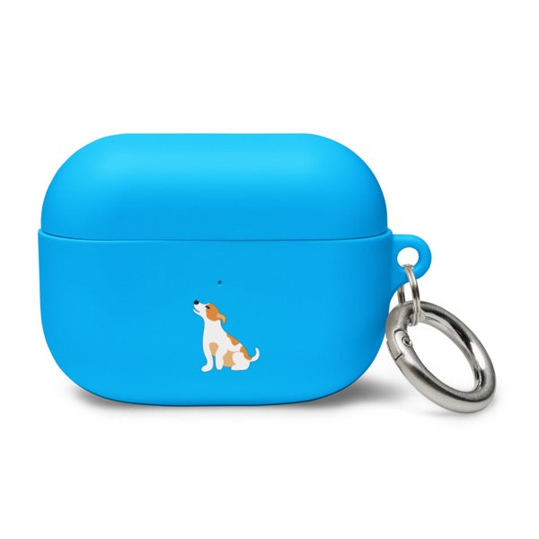 Bertie the Beagle: Paws at Heart Rubber Case for AirPods® Pro - Paws at Heart