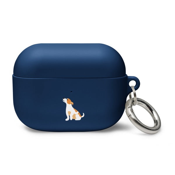 Bertie the Beagle: Paws at Heart Rubber Case for AirPods® Pro - Paws at Heart