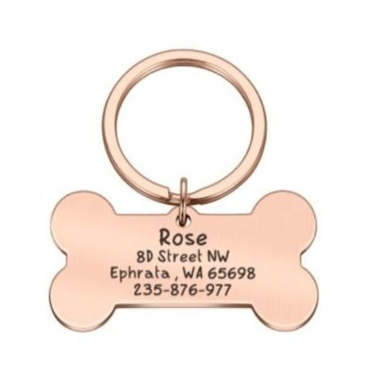 Engraved Name Tag - Paws at Heart